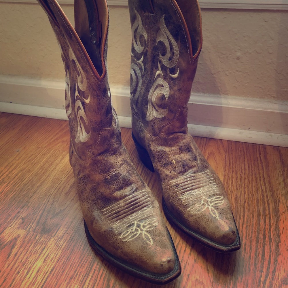 Justin Cowboy Boots Women’s size 10